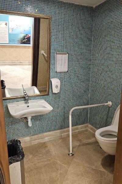 Emre Beach · accessible lobby toilet