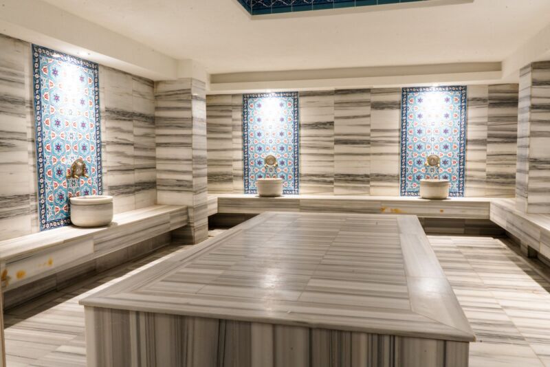Hamam, sauna, fitness (2/4)