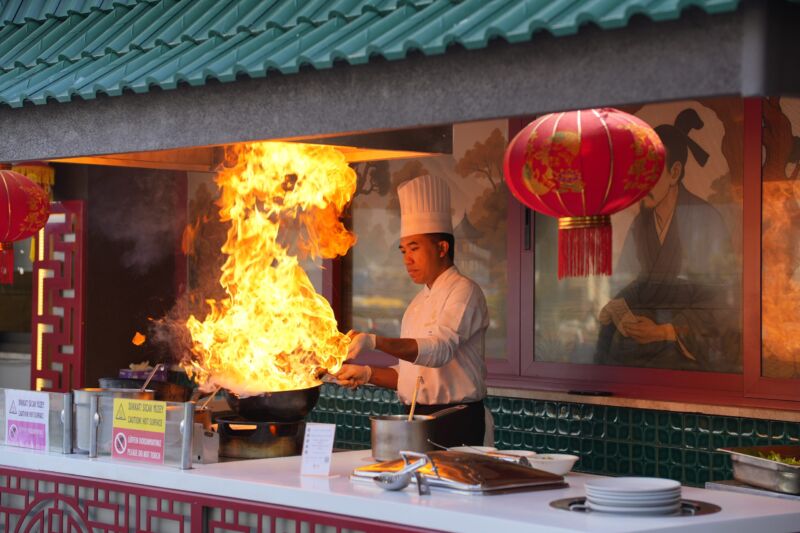 Wok, flambé and dim sum (1/2)